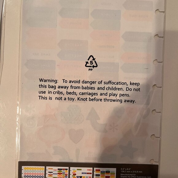 Organizational Stickers for Notebooks,‎ Calendars &  Datebooks (3 packs / new/x) - Picture 9 of 9